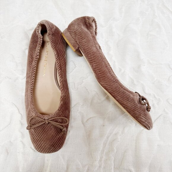 Stuart Weitzman Women's Bria Ballet Flats Size 8 New - Picture 5 of 9